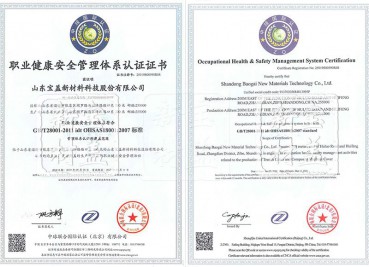 职业健康安全管理体系 注册号：25019s00590r0s
